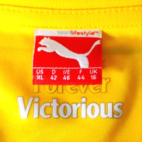 Arsenal Fly Emirates Puma Soccer Replica Dry Cell Jersey Mesut Özil #11 2014/15 - Picture 6 of 6